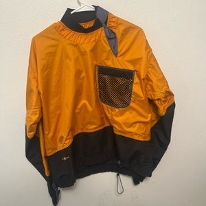 Vintage Patagonia lotus designs kayak pull over wind breaker